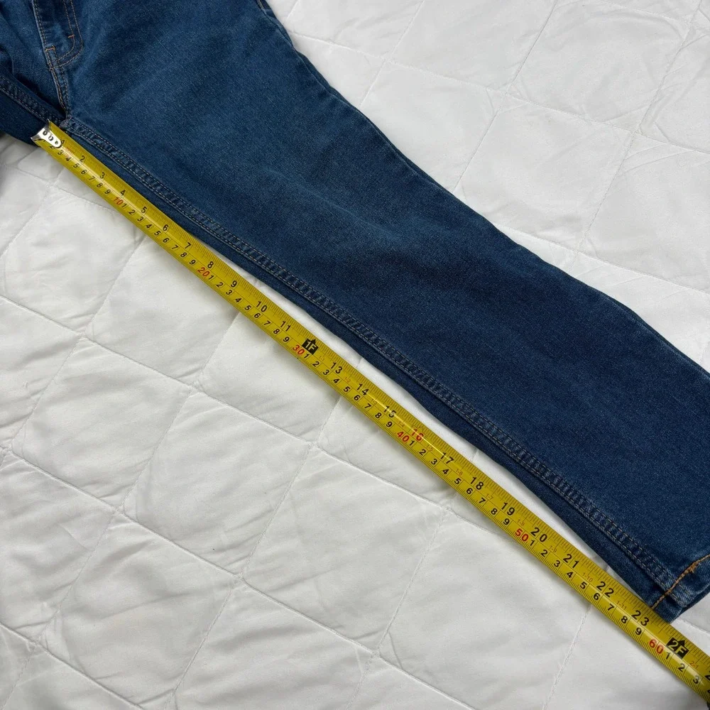 Levi's 511 Slim Boys Jeans‎ Size 8 Performance Stretch Blue Denim